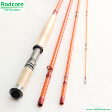 Yellow Yr11023-4 Classic Moderate Fiberglass Fly Rod